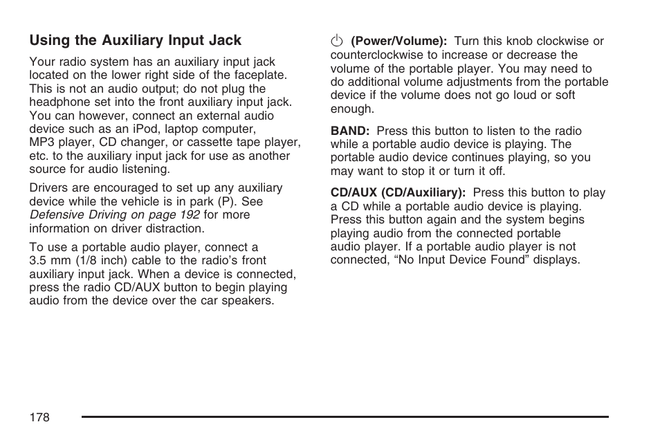 Saturn 2007 Sky User Manual | Page 178 / 384