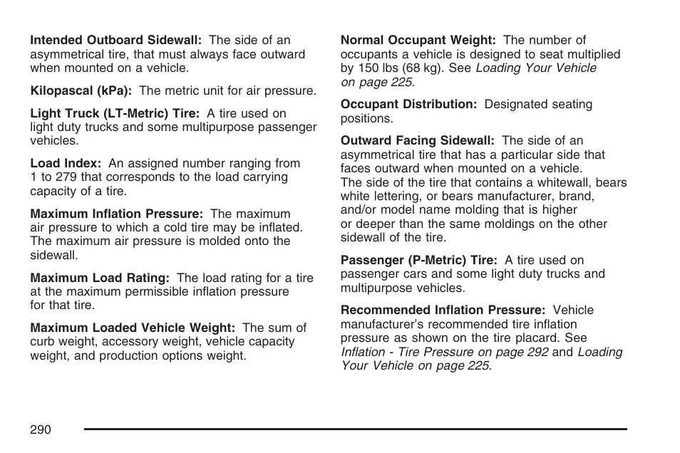 Saturn 2007 Sky User Manual | Page 290 / 384