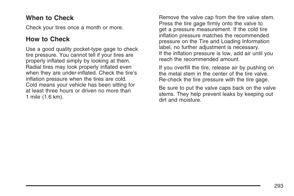Saturn 2007 Sky User Manual | Page 293 / 384