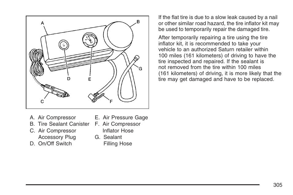 Saturn 2007 Sky User Manual | Page 305 / 384