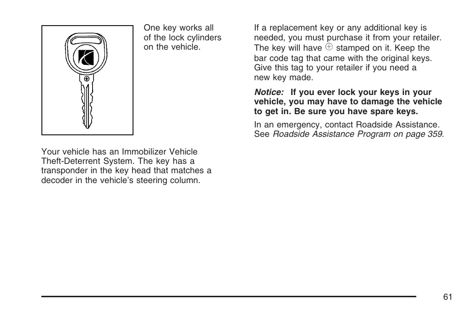 Saturn 2007 Sky User Manual | Page 61 / 384