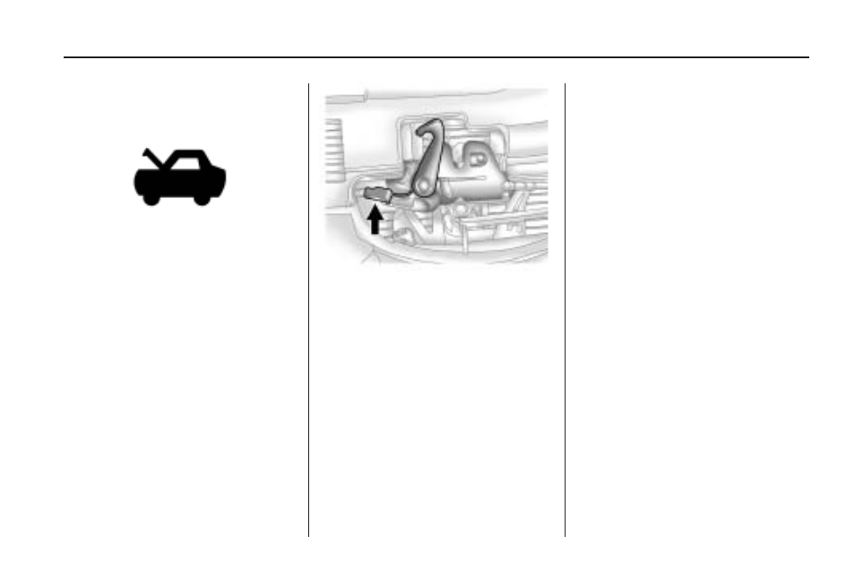 Hood release, Hood release -11 | Saturn 2009 VUE User Manual | Page 259 / 386