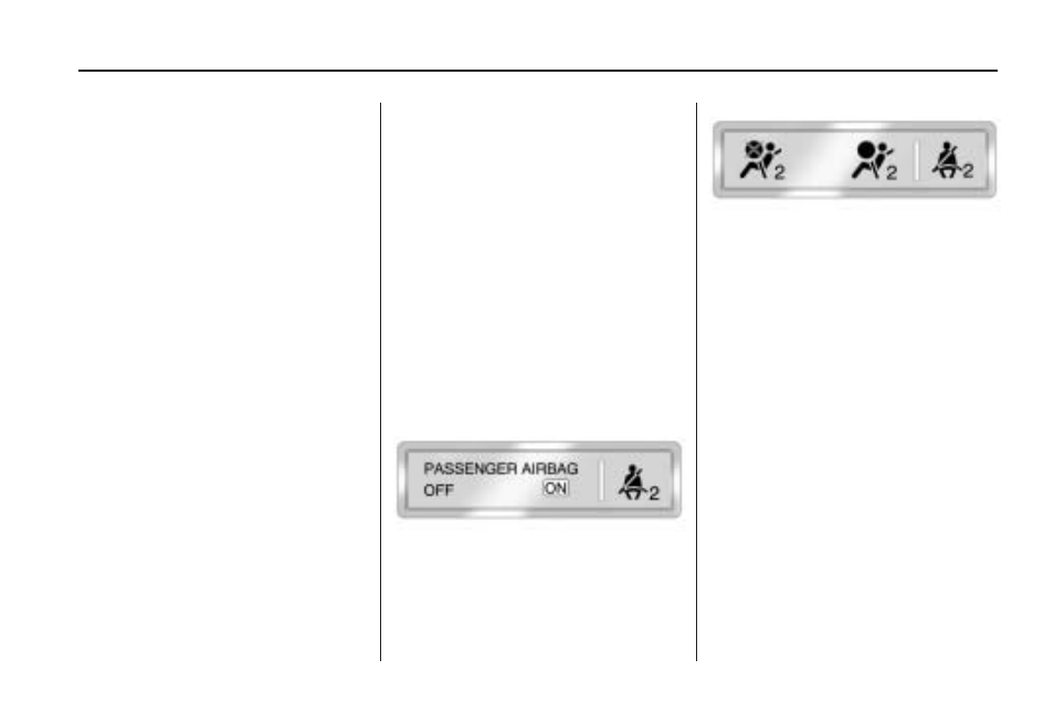 Passenger sensing system, Passenger sensing system -51 | Saturn 2009 VUE User Manual | Page 55 / 386