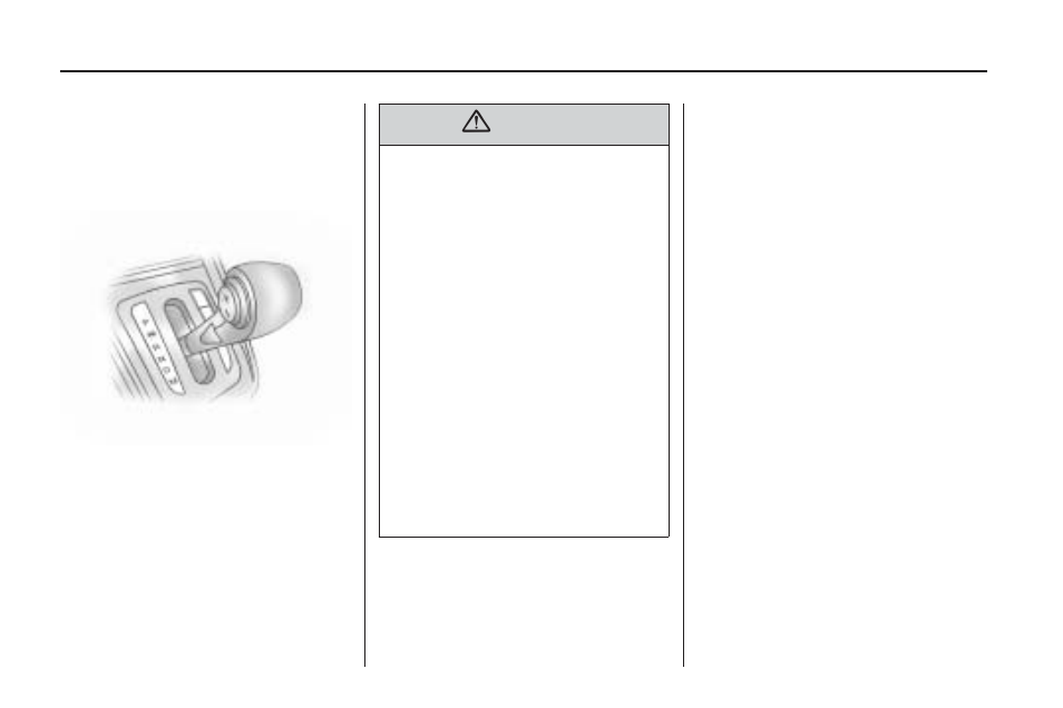 Automatic transmission operation (base), Automatic transmission, Operation (base) -22 | Saturn 2009 VUE User Manual | Page 86 / 386