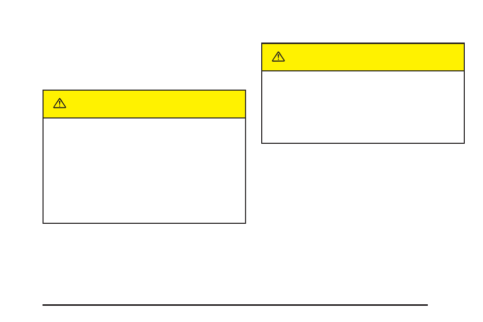 Caution | Saturn 2005 Vue User Manual | Page 117 / 384