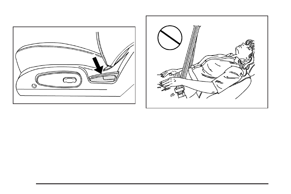 Reclining seatbacks, Reclining seatbacks -6 | Saturn 2005 Vue User Manual | Page 12 / 384