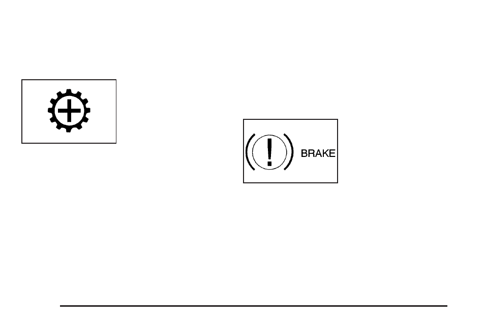 Up-shift light, Brake system warning light, Up-shift light -28 brake system warning light -28 | Saturn 2005 Vue User Manual | Page 134 / 384