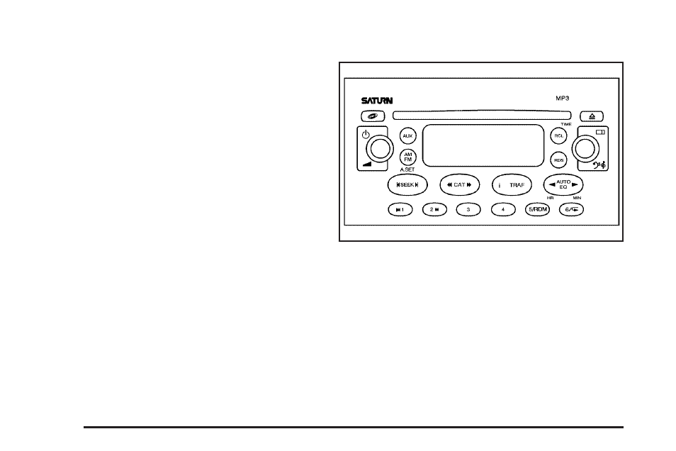 Radio with cd (mp3), Radio with cd (mp3) -46, Cd messages | Saturn 2005 Vue User Manual | Page 152 / 384