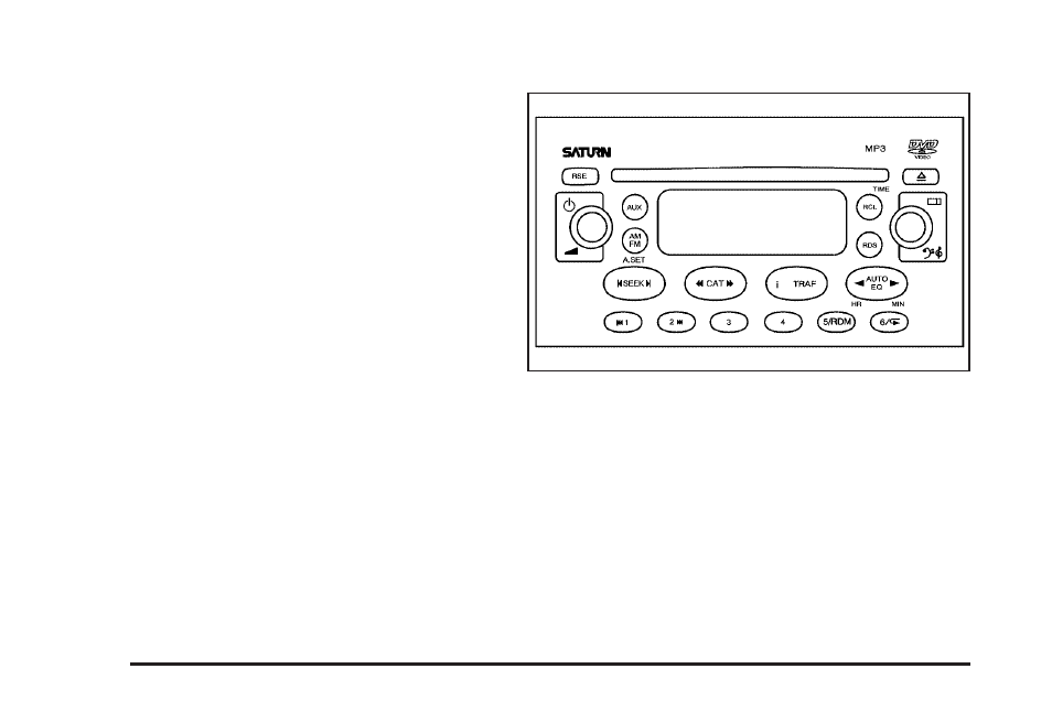 Video screen, Dvd radio | Saturn 2005 Vue User Manual | Page 170 / 384