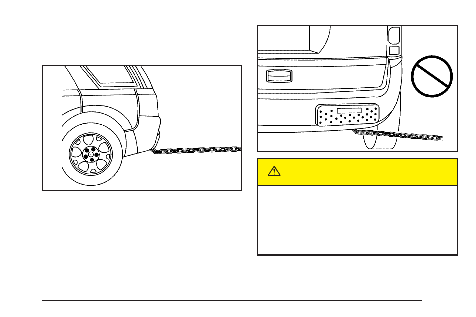 Recovery hook, Recovery hook -45, Caution | Saturn 2005 Vue User Manual | Page 225 / 384