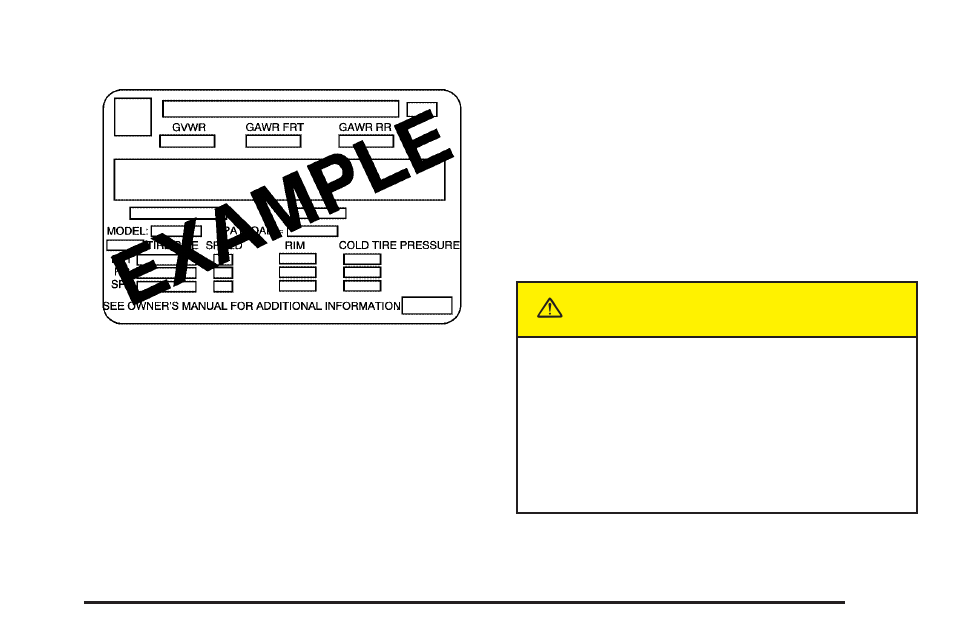 Caution | Saturn 2005 Vue User Manual | Page 229 / 384