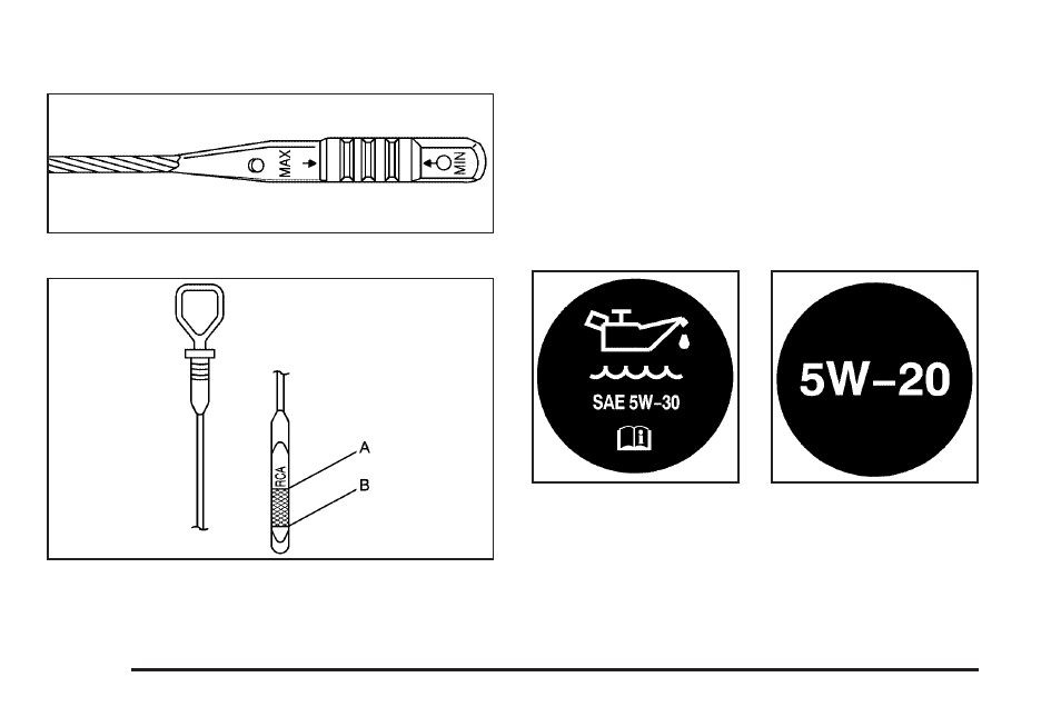 When to add engine oil | Saturn 2005 Vue User Manual | Page 258 / 384