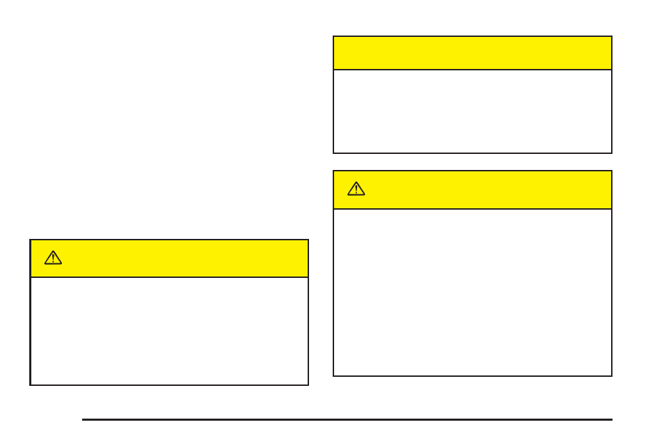 Caution | Saturn 2005 Vue User Manual | Page 274 / 384