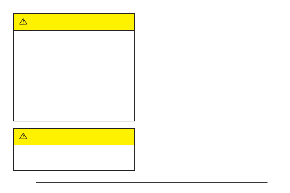 Caution | Saturn 2005 Vue User Manual | Page 284 / 384