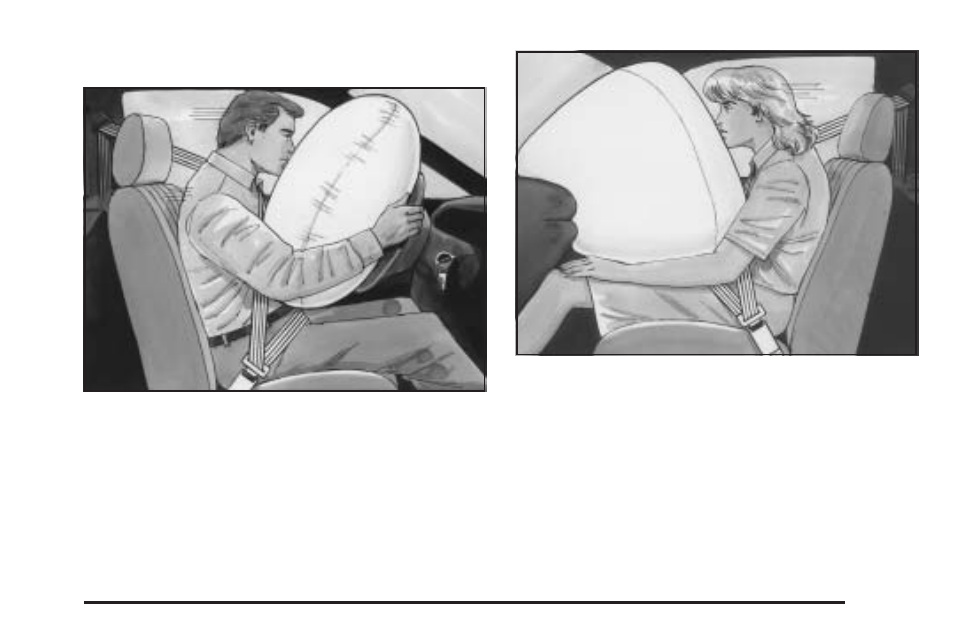 Where are the airbags, Where are the airbags? -51 | Saturn 2005 Vue User Manual | Page 57 / 384