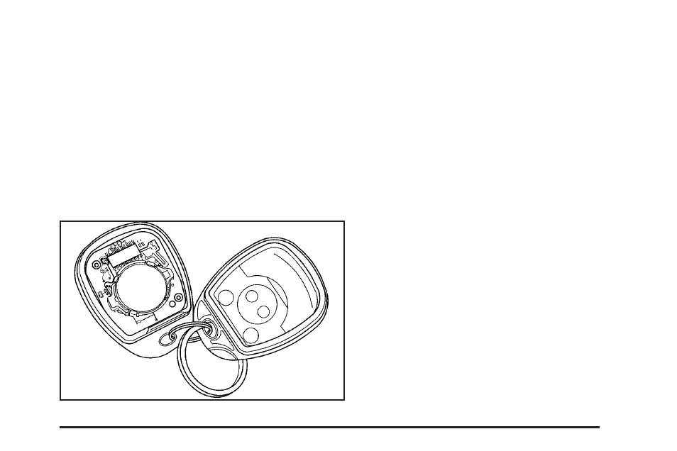 Battery replacement, Resynchronization | Saturn 2005 Vue User Manual | Page 73 / 384