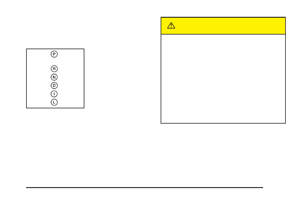 Automatic transaxle operation, Automatic transaxle operation -19, Caution | Saturn 2005 Vue User Manual | Page 85 / 384