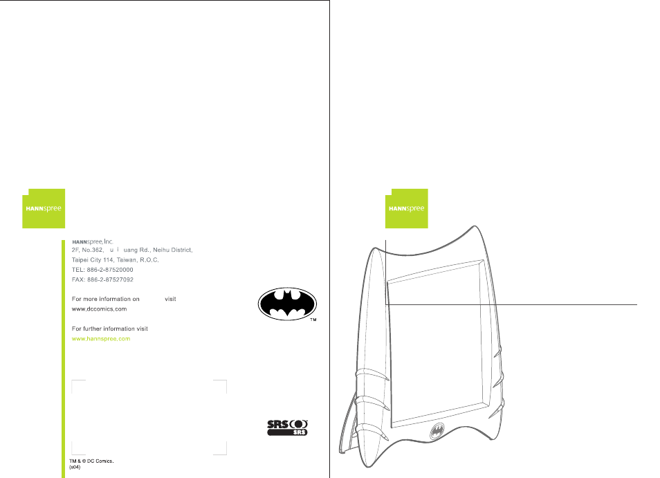 SRS Labs WT01-15A1 User Manual | 73 pages