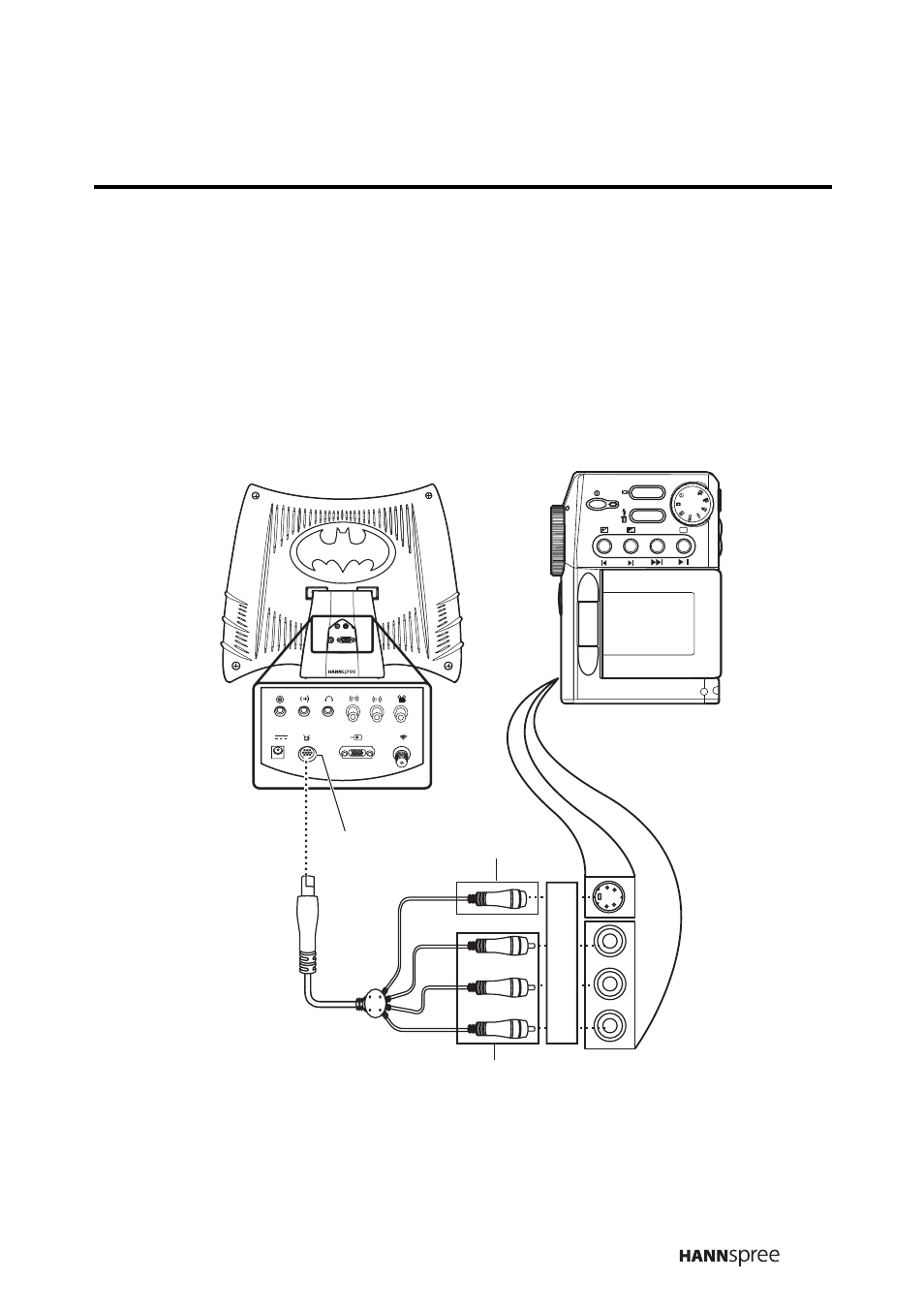 Connecting to a video camera | SRS Labs WT01-15A1 User Manual | Page 24 / 73