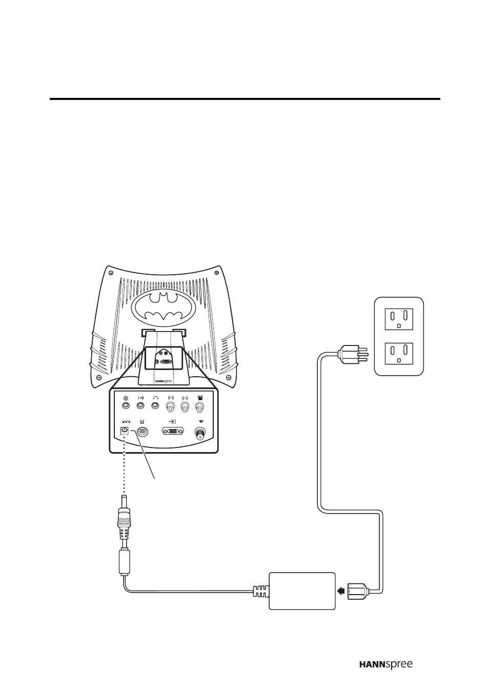 Connecting the power adapter | SRS Labs WT01-15A1 User Manual | Page 28 / 73