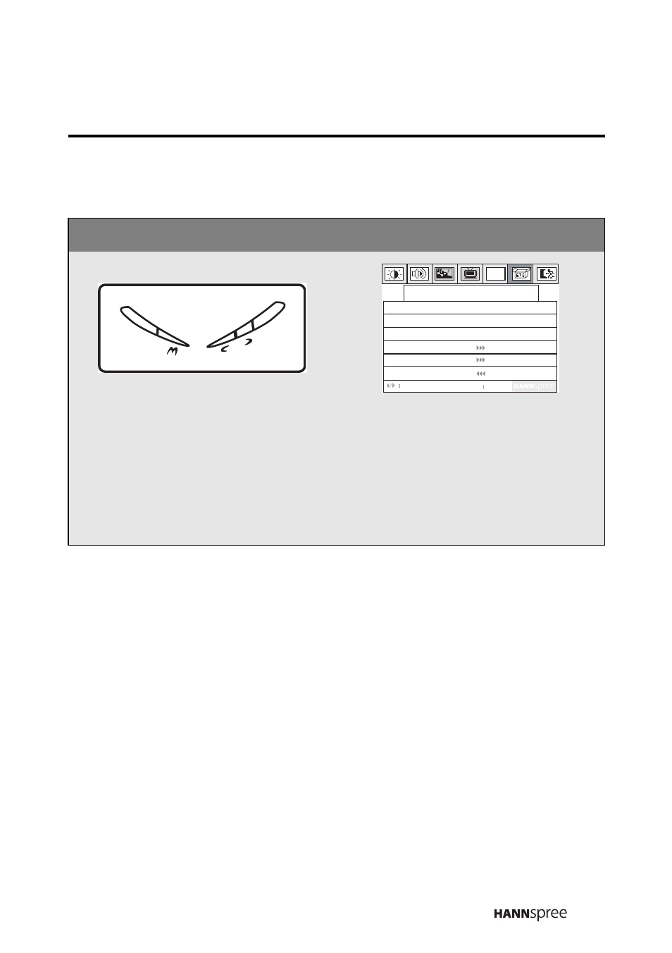 Miscellaneous setting, Press the menu button to enter the osd menus, Press menu to enter the mis- cellaneous menu | SRS Labs WT01-15A1 User Manual | Page 60 / 73