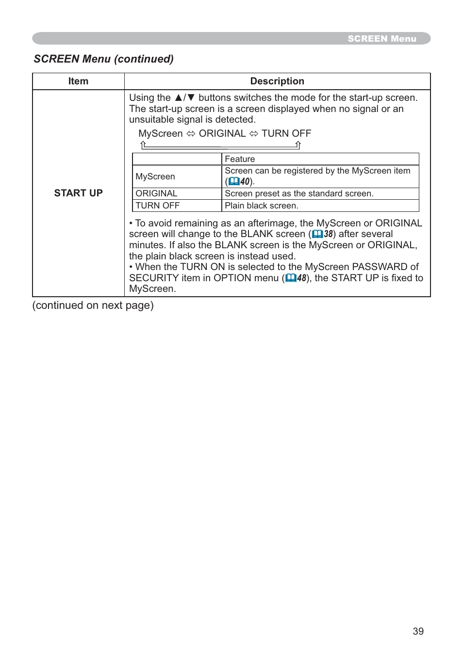 SRS Labs CP-X505/CP-X605 User Manual | Page 39 / 69