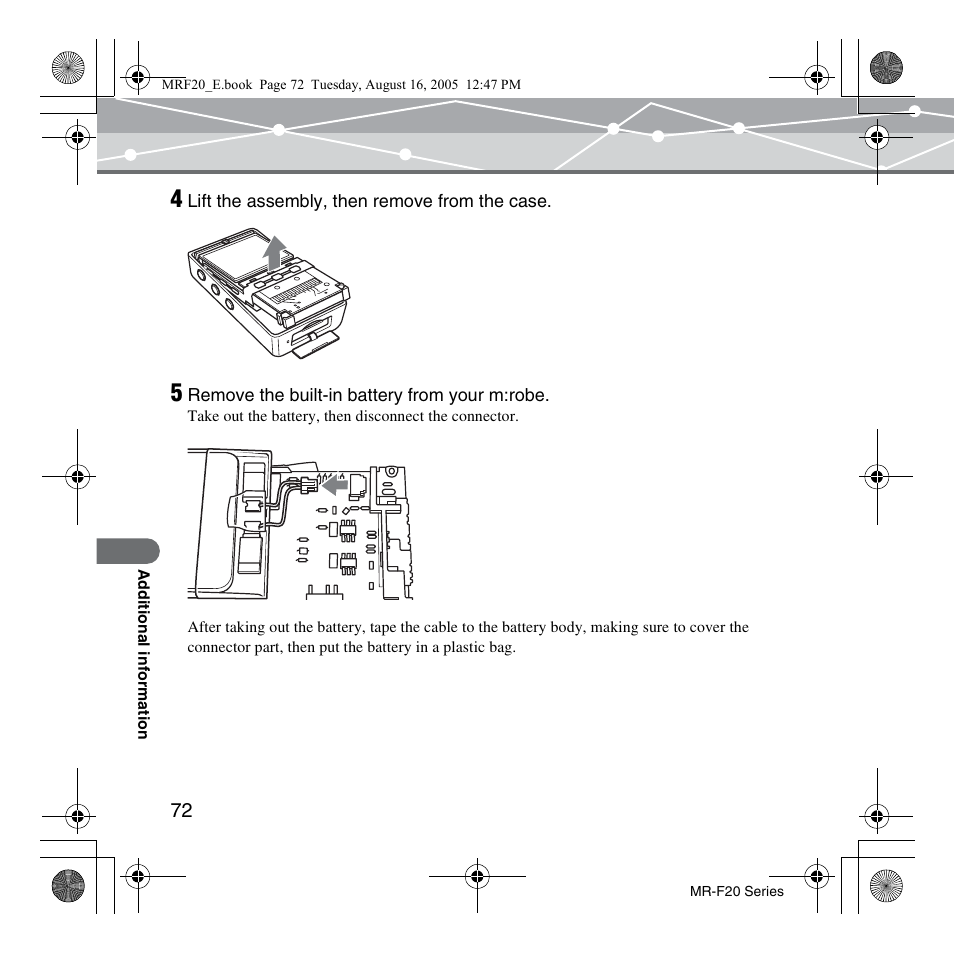 SRS Labs MR-F20 User Manual | Page 72 / 87