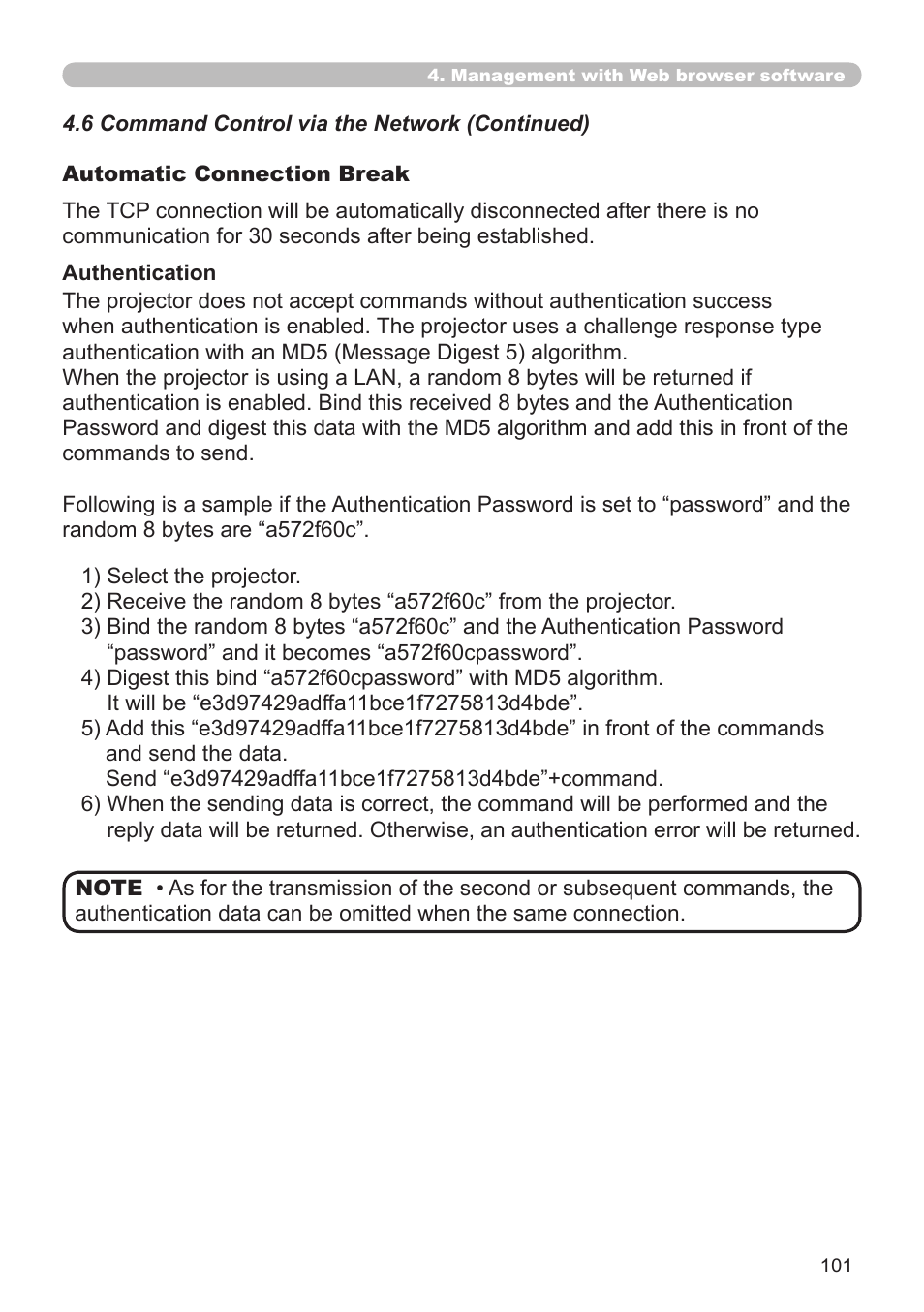 SRS Labs Projector 8953H User Manual | Page 101 / 121