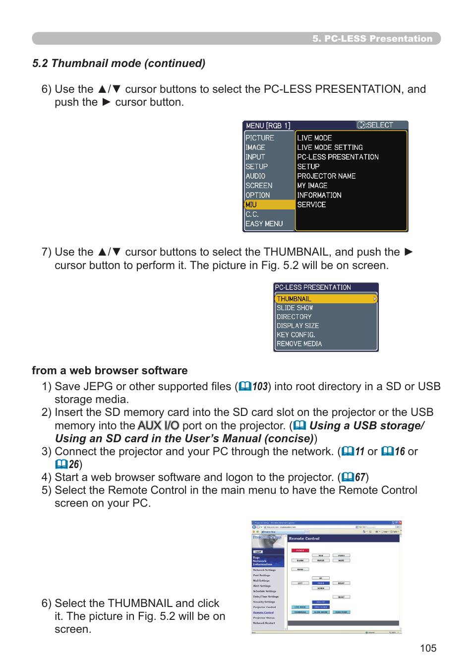 SRS Labs Projector 8953H User Manual | Page 105 / 121