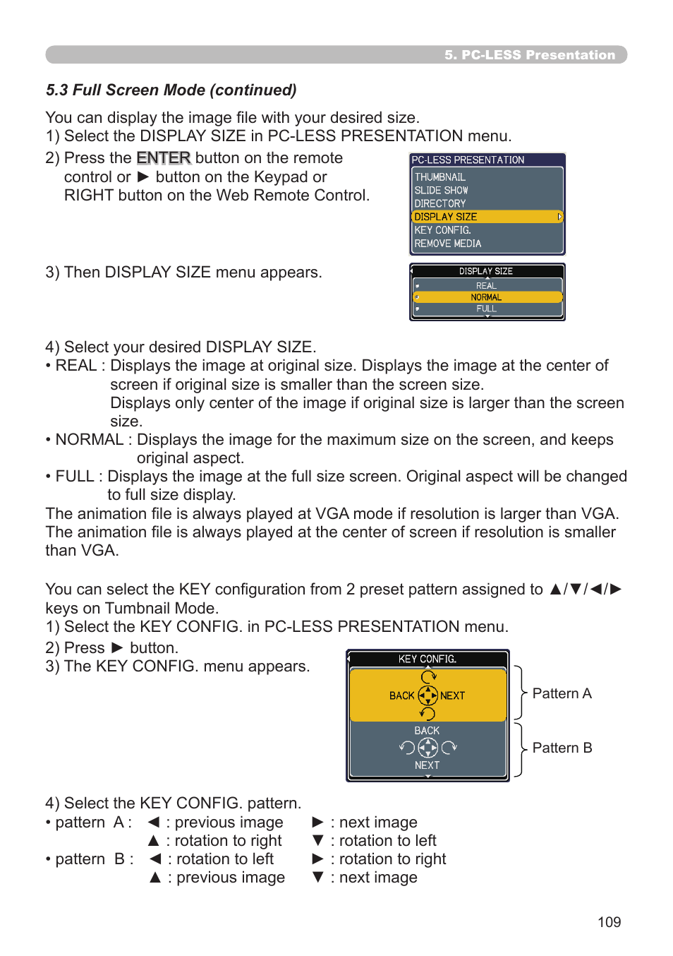 SRS Labs Projector 8953H User Manual | Page 109 / 121