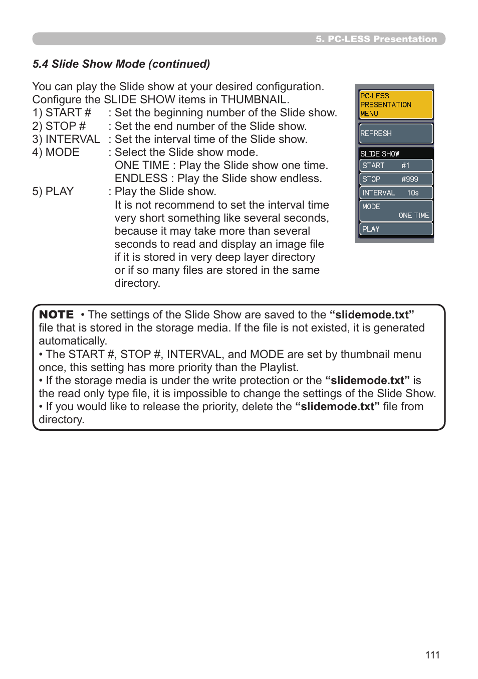 SRS Labs Projector 8953H User Manual | Page 111 / 121