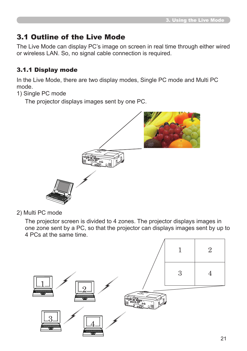SRS Labs Projector 8953H User Manual | Page 21 / 121