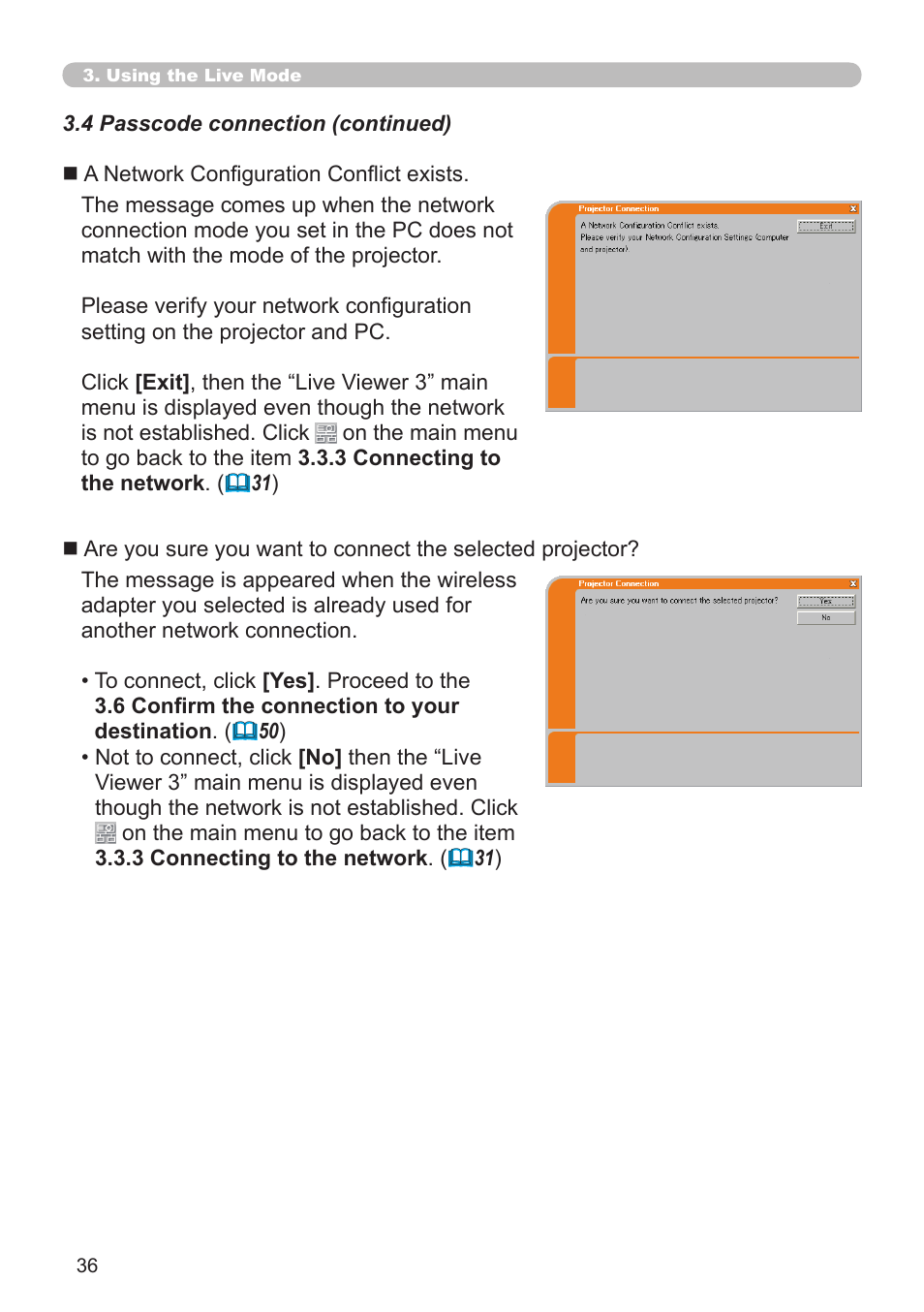 SRS Labs Projector 8953H User Manual | Page 36 / 121