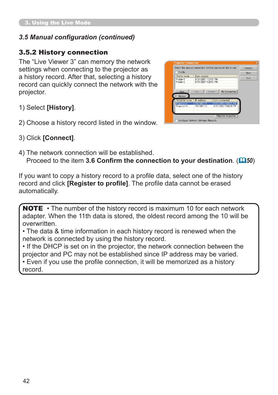 SRS Labs Projector 8953H User Manual | Page 42 / 121