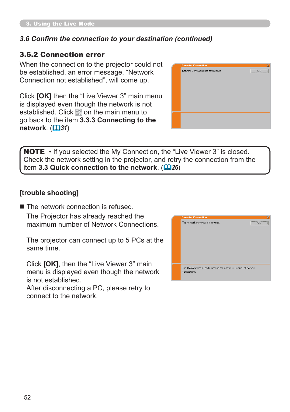 SRS Labs Projector 8953H User Manual | Page 52 / 121