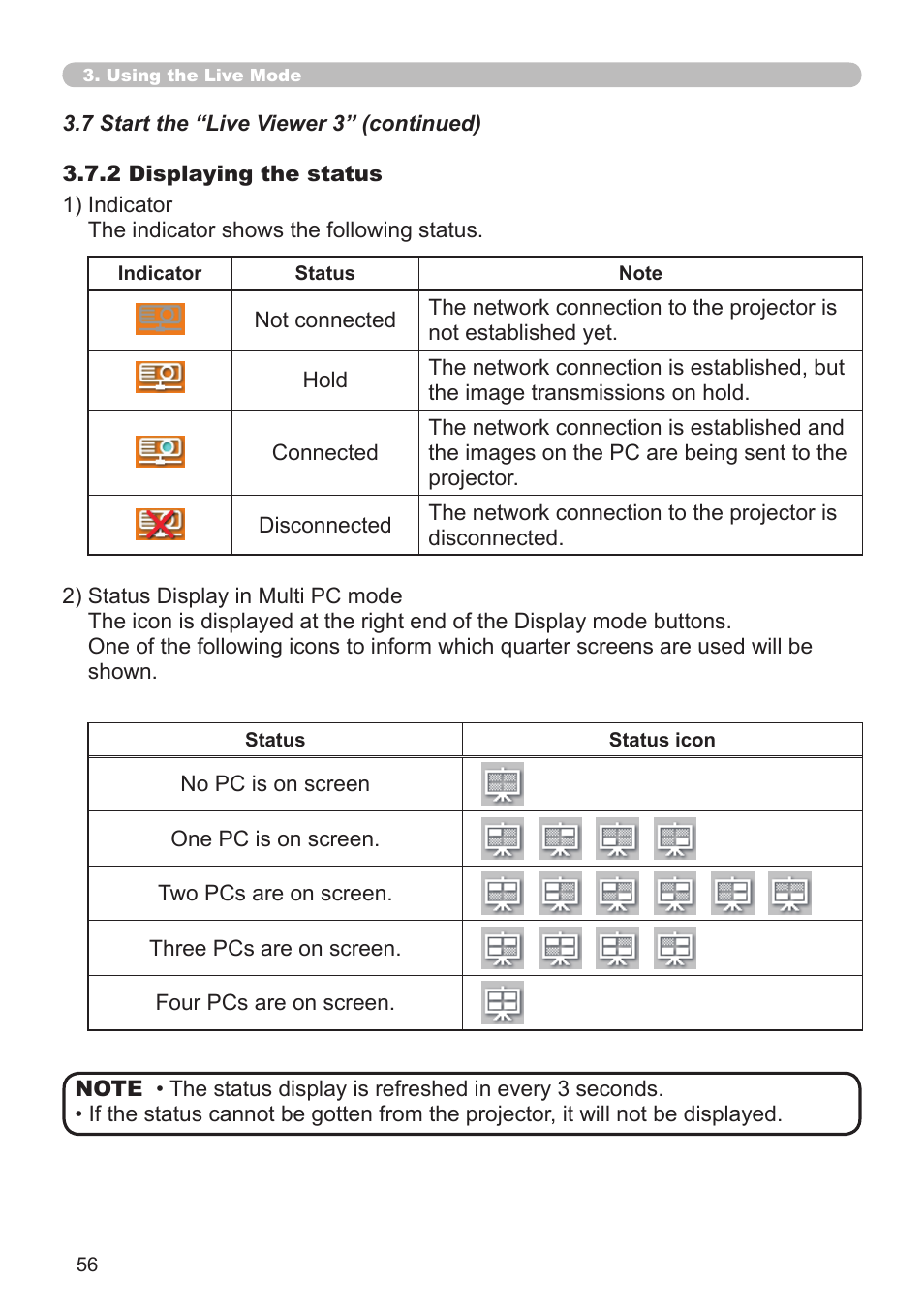 SRS Labs Projector 8953H User Manual | Page 56 / 121