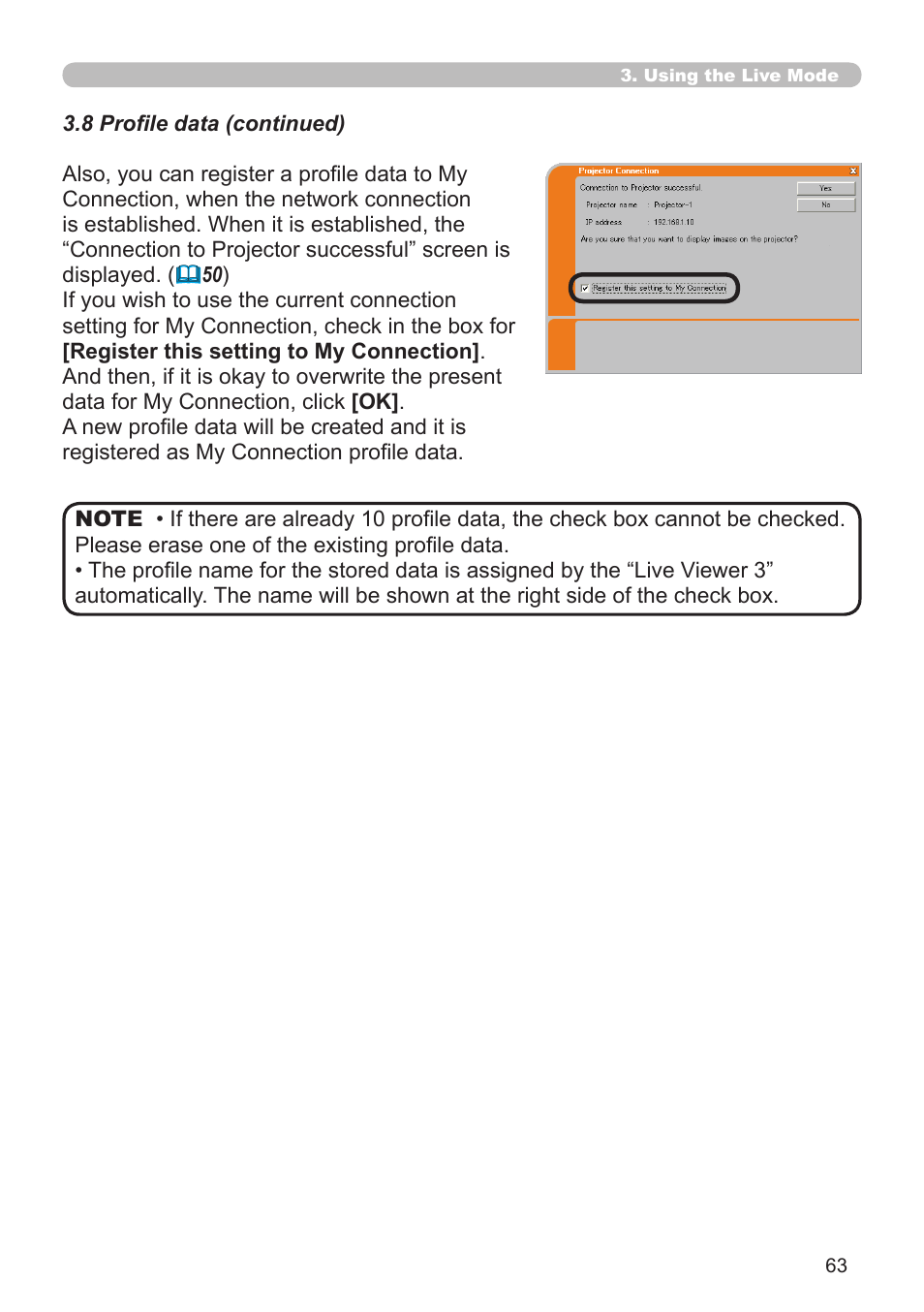 SRS Labs Projector 8953H User Manual | Page 63 / 121