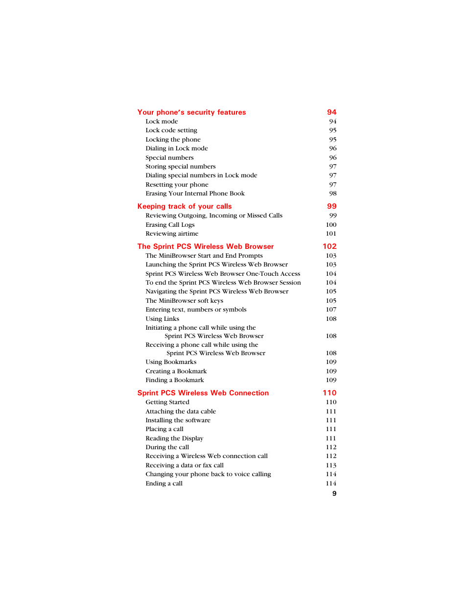 Samsung SCH-8500 User Manual | Page 13 / 138