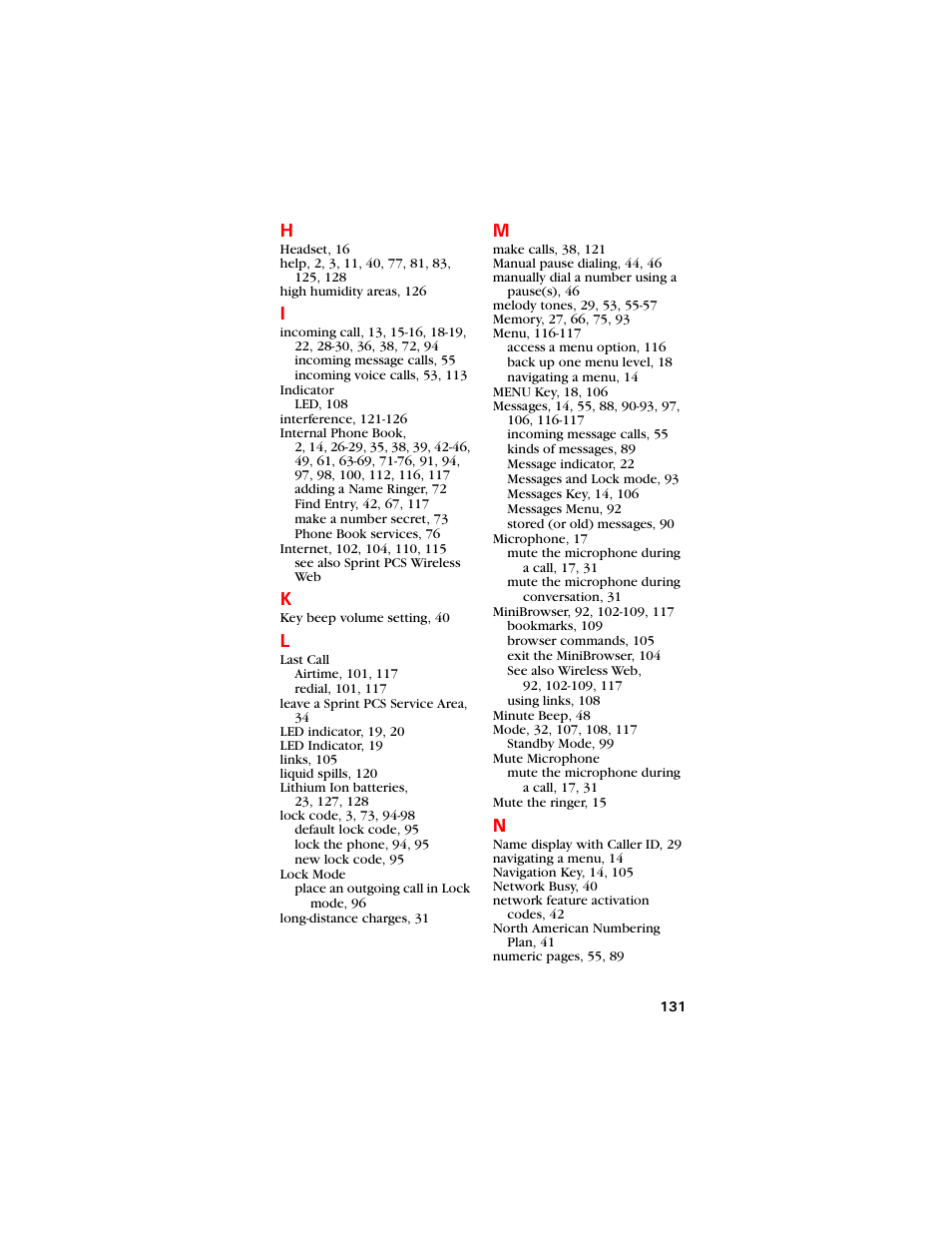 Samsung SCH-8500 User Manual | Page 135 / 138