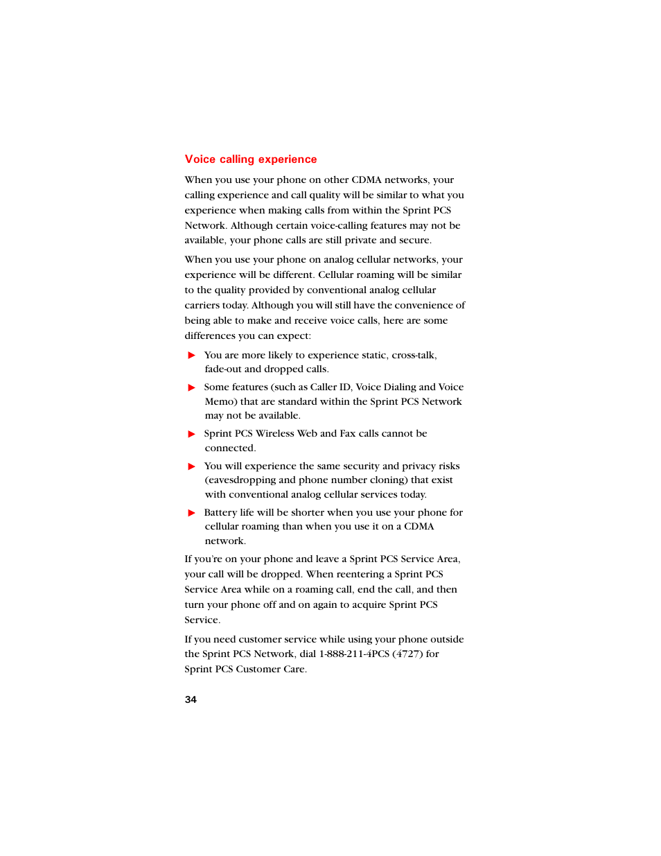 Voice calling experience | Samsung SCH-8500 User Manual | Page 38 / 138