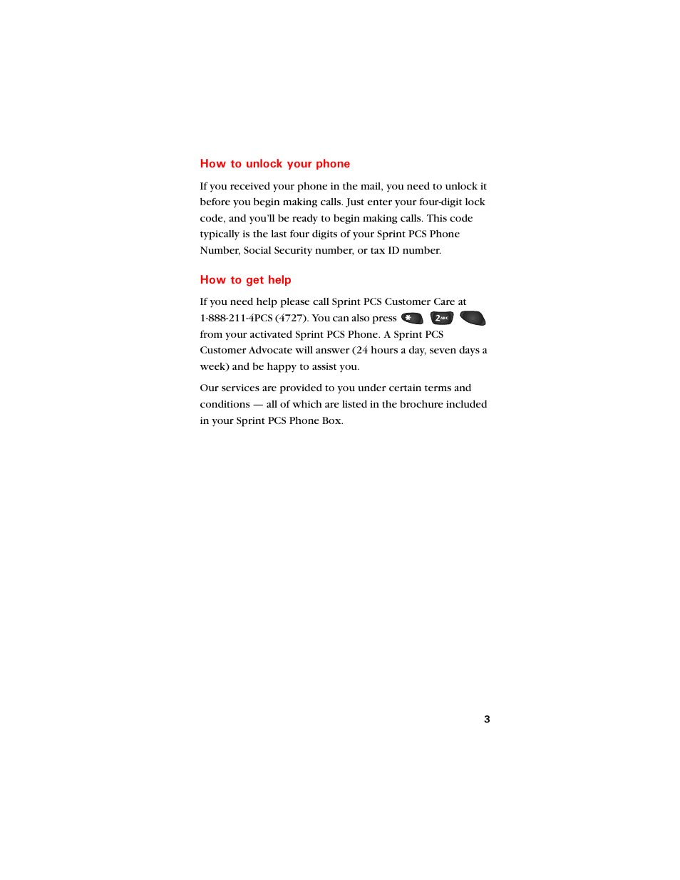 How to unlock your phone, How to get help | Samsung SCH-8500 User Manual | Page 7 / 138