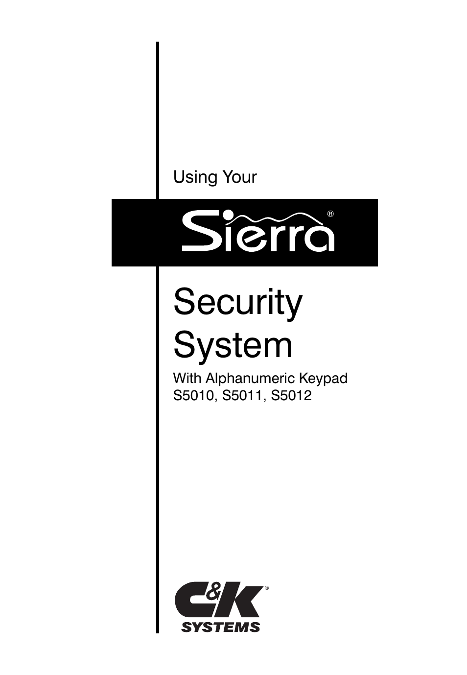 Sierra Housewares S5012 User Manual | 72 pages