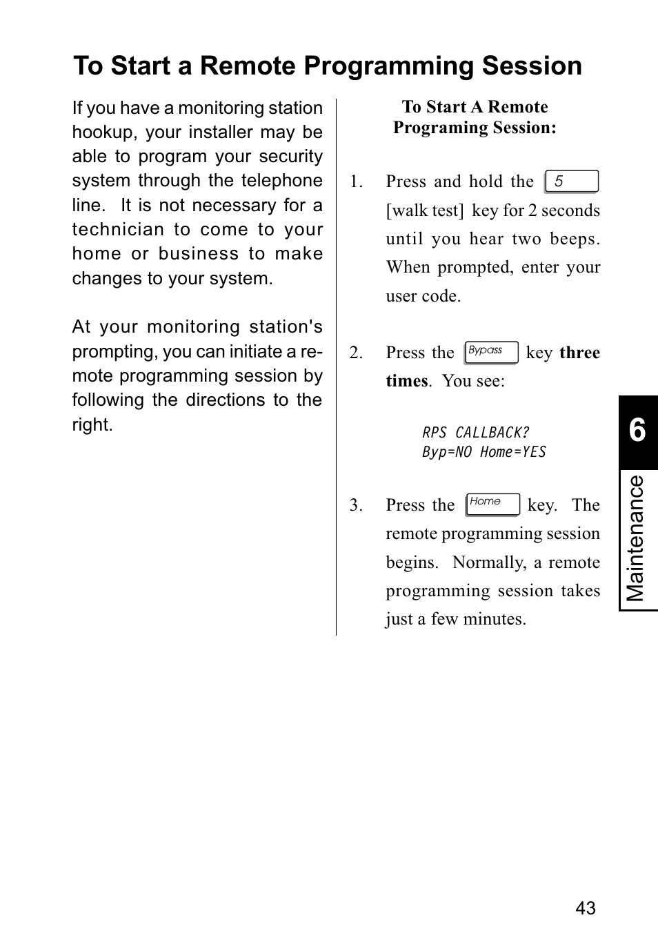 Maintenance | Sierra Housewares S5012 User Manual | Page 47 / 72