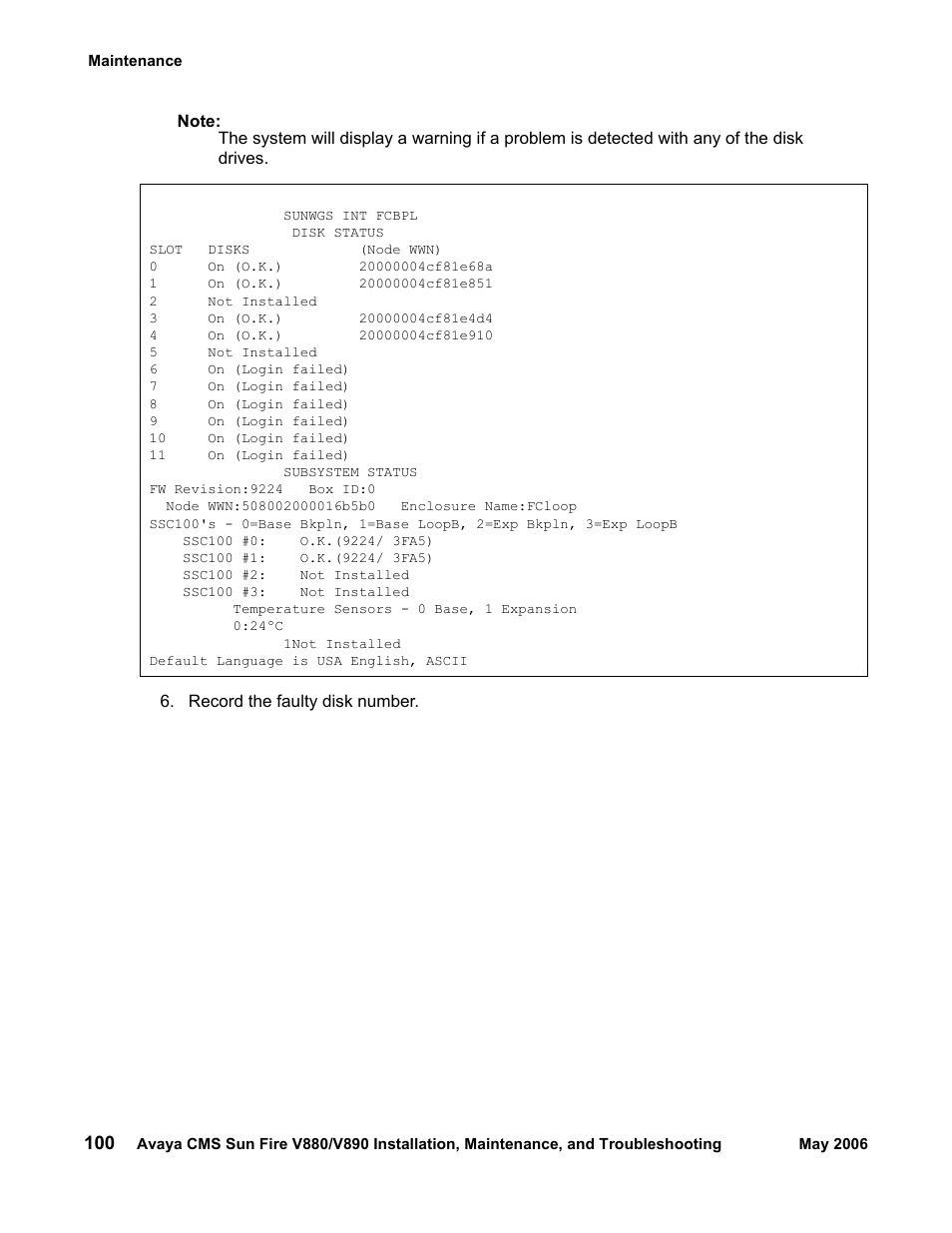 Sun Microsystems Sun Fire V880 User Manual | Page 100 / 208