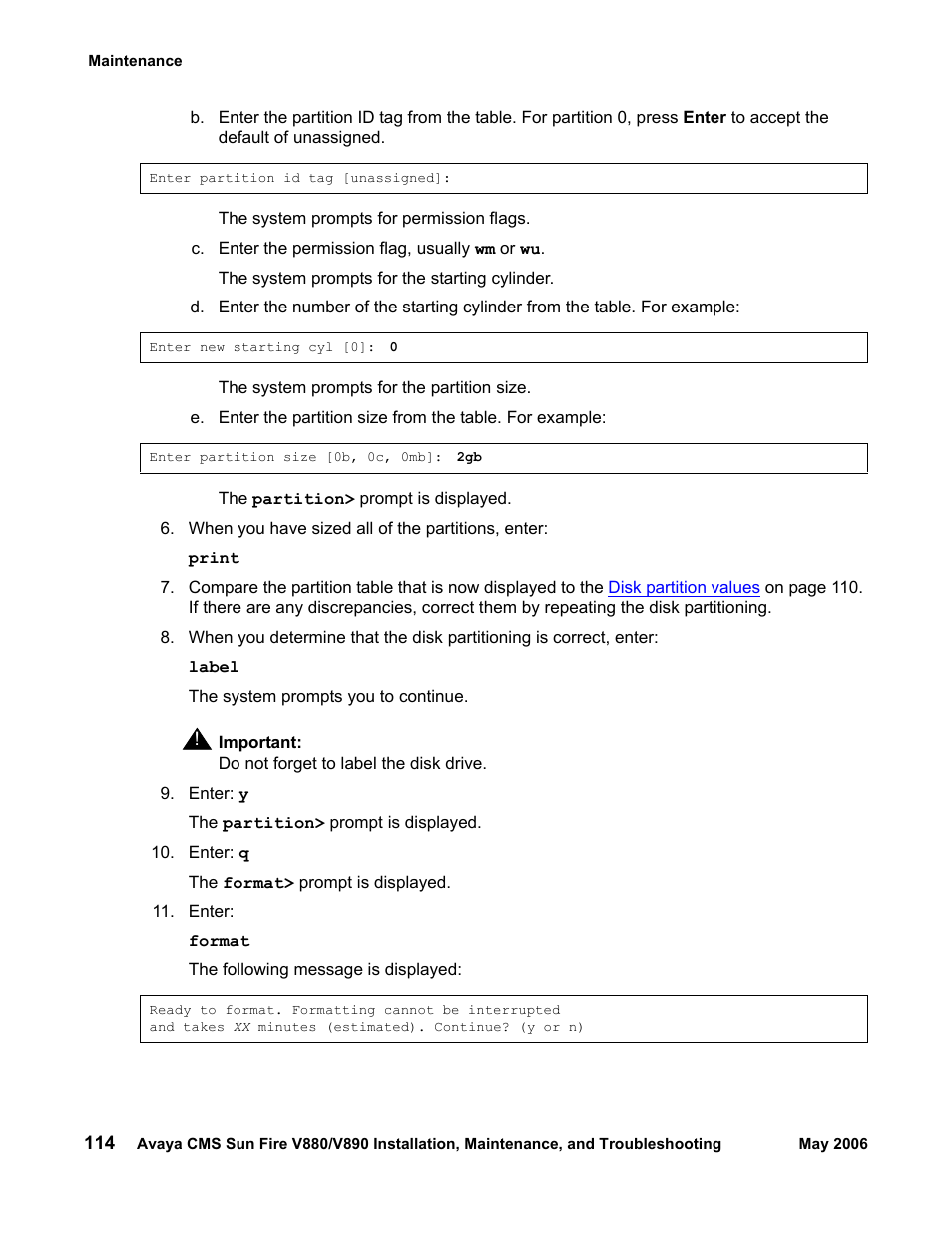 Sun Microsystems Sun Fire V880 User Manual | Page 114 / 208