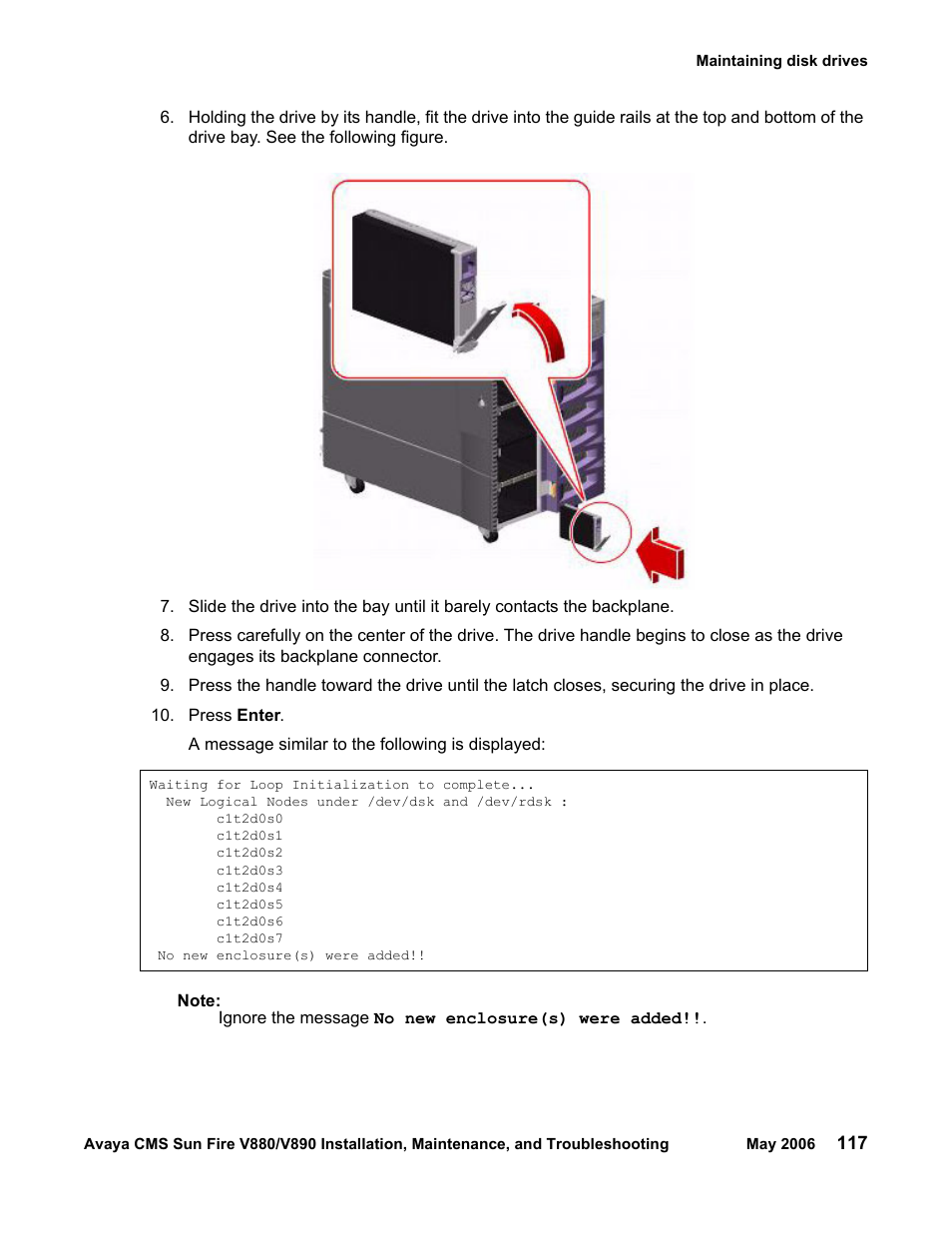 Sun Microsystems Sun Fire V880 User Manual | Page 117 / 208