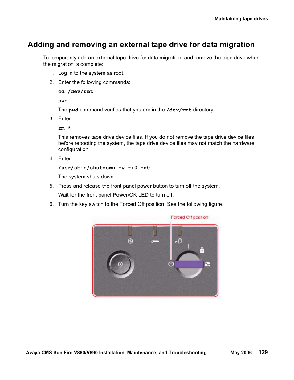 Sun Microsystems Sun Fire V880 User Manual | Page 129 / 208