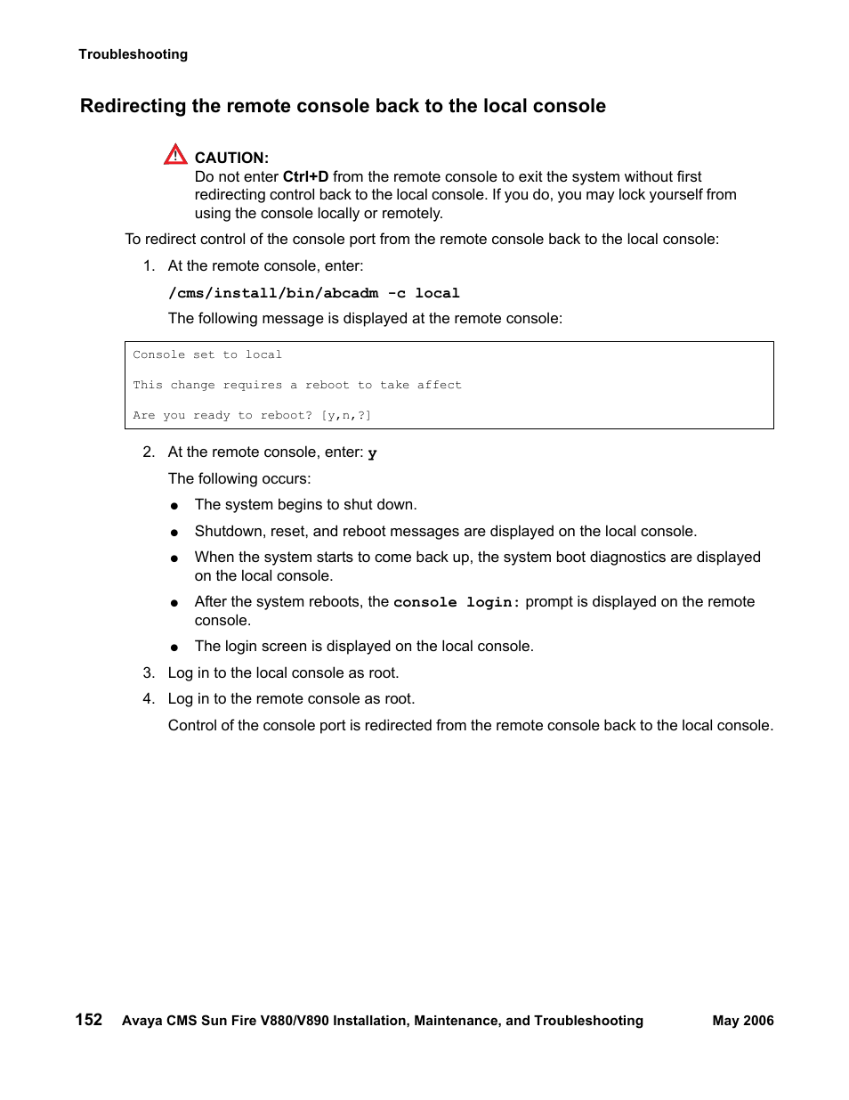 Sun Microsystems Sun Fire V880 User Manual | Page 152 / 208