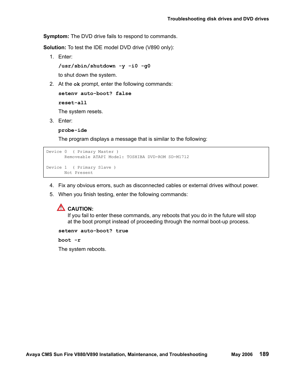 Sun Microsystems Sun Fire V880 User Manual | Page 189 / 208