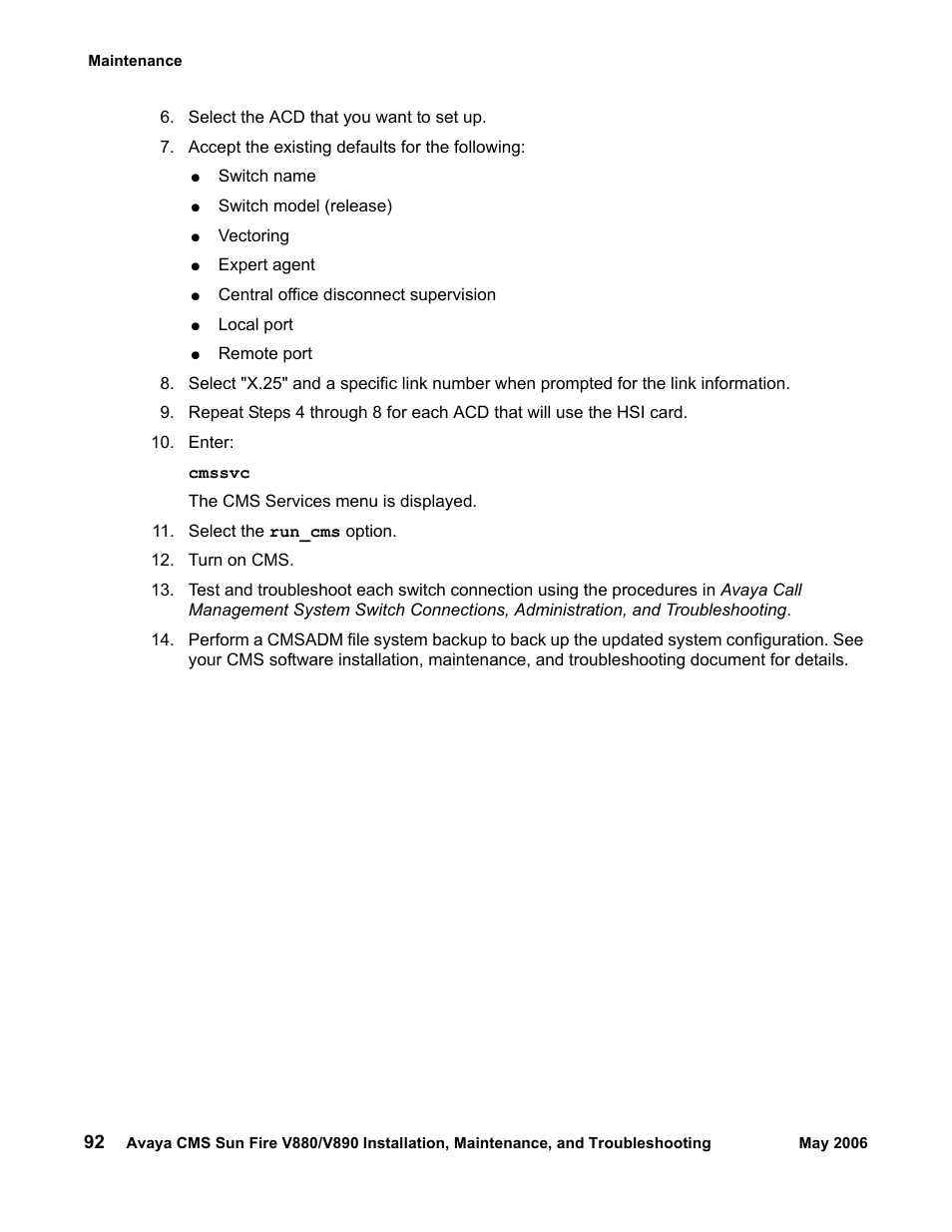 Sun Microsystems Sun Fire V880 User Manual | Page 92 / 208